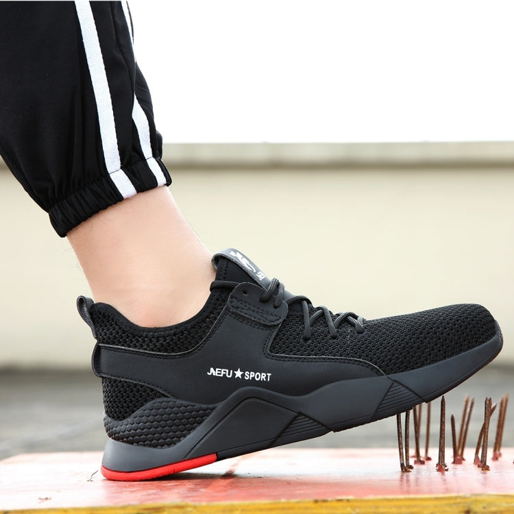 Jiefu Safety Shoes With Air Permeability, Impact Resistance And Puncture Resistance