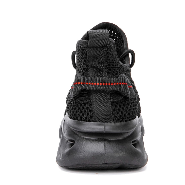 Jiefu Breathable Flying Fabric Anti Smashing And Anti Piercing Insulating Safety Shoes