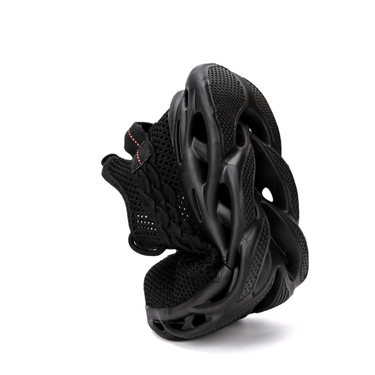 Jiefu Breathable Flying Fabric Anti Smashing And Anti Piercing Insulating Safety Shoes