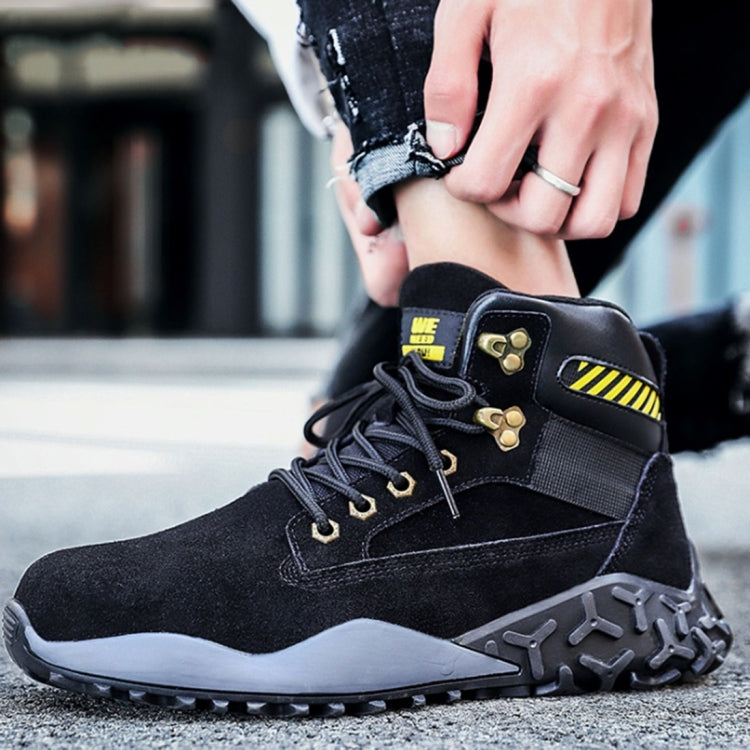 Jiefu Light And Breathable Steel Head Anti Smashing, Anti Piercing, Anti Slip And Waterproof Safety Shoes