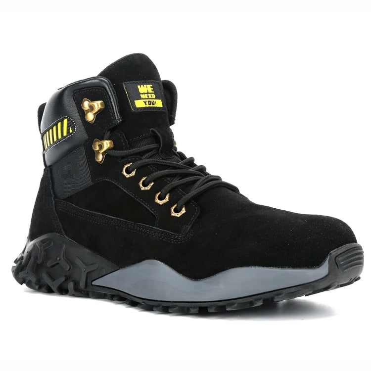 Jiefu Light And Breathable Steel Head Anti Smashing, Anti Piercing, Anti Slip And Waterproof Safety Shoes