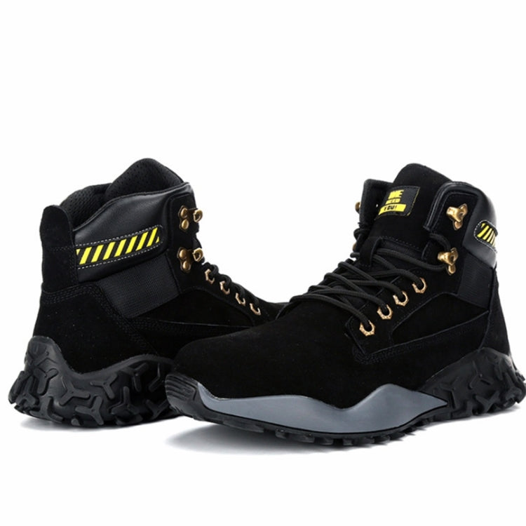 Jiefu Light And Breathable Steel Head Anti Smashing, Anti Piercing, Anti Slip And Waterproof Safety Shoes