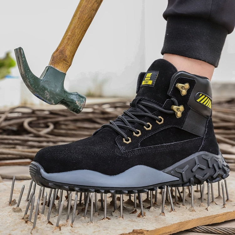 Jiefu Light And Breathable Steel Head Anti Smashing, Anti Piercing, Anti Slip And Waterproof Safety Shoes