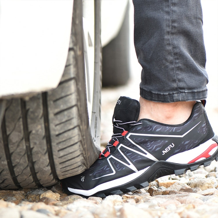 Jiefu Anti Smashing, Anti Piercing, Waterproof, Insulated And Anti Slip Safety Shoes