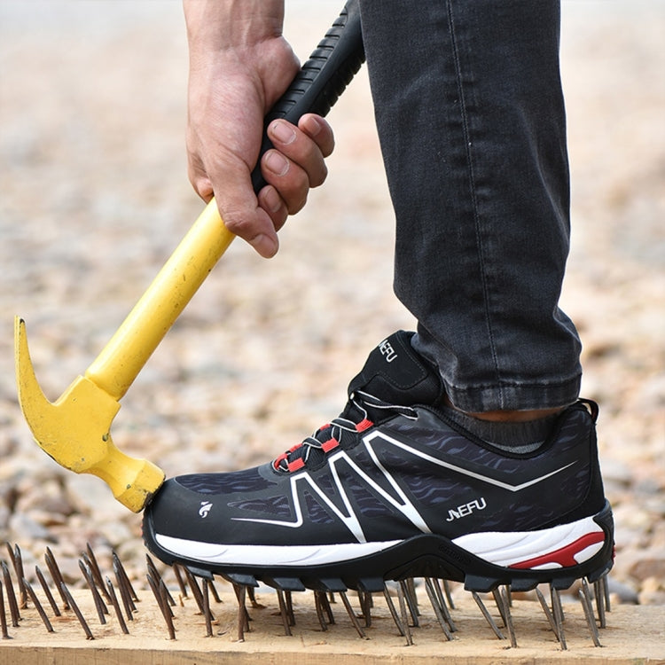 Jiefu Anti Smashing, Anti Piercing, Waterproof, Insulated And Anti Slip Safety Shoes