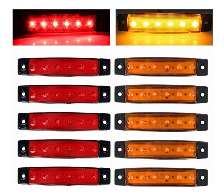 YWXLight 10pcs Side Led Marker Lights For Truck Trailer 12v
