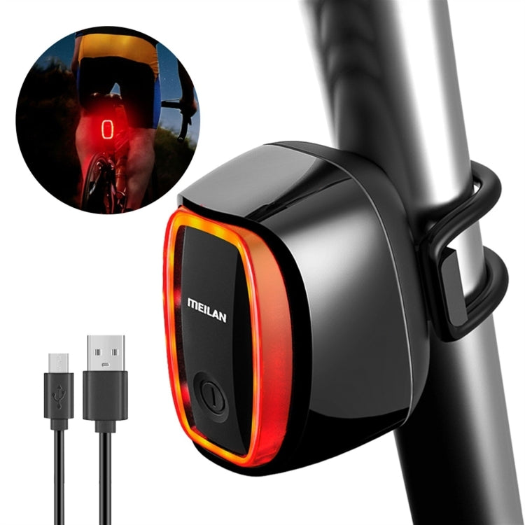 MEILAN X6 IPX5 Seven Mode Waterproof Bicycle Rechargeable Tail Light