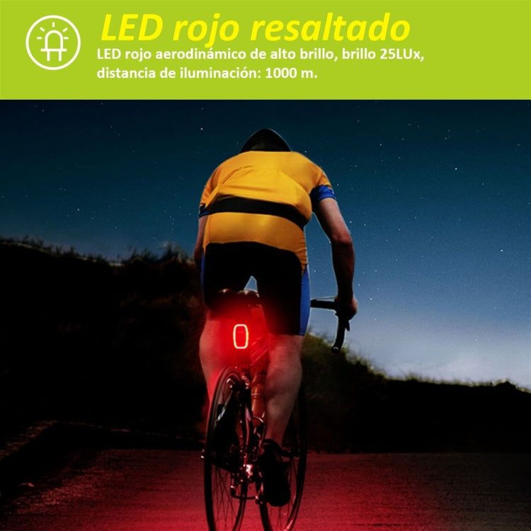 MEILAN X6 IPX5 Seven Mode Waterproof Bicycle Rechargeable Tail Light