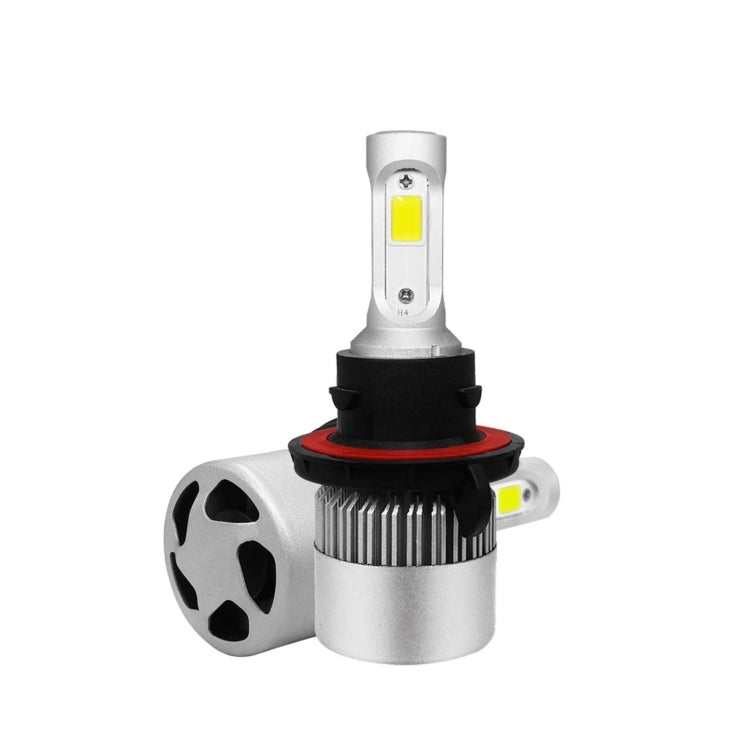YWXLight H13 LED Headlight Bulbs 8000LM/Set 6000K Pure White Waterproof IP68 DC 9V-32V