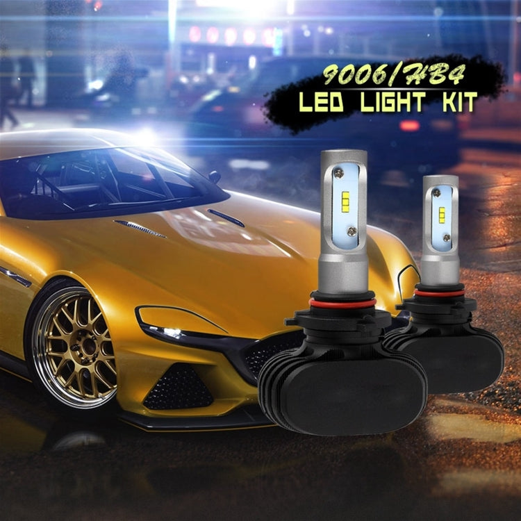 YWXLight  9006/HB4 LED Headlight Bulb Conversion Kit, Fog Light, HID or Halogen Head Replacement Parts, 50W 8000lm 6000K White Light Source