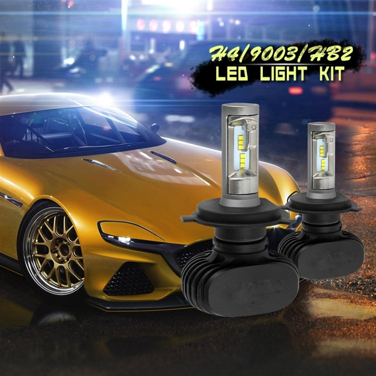 YWXLight H4 LED Headlight Bulb Conversion Kit, Fog Light, HID or Halogen Head Replacement Parts, 50W 8000lm 6000K White Light Source