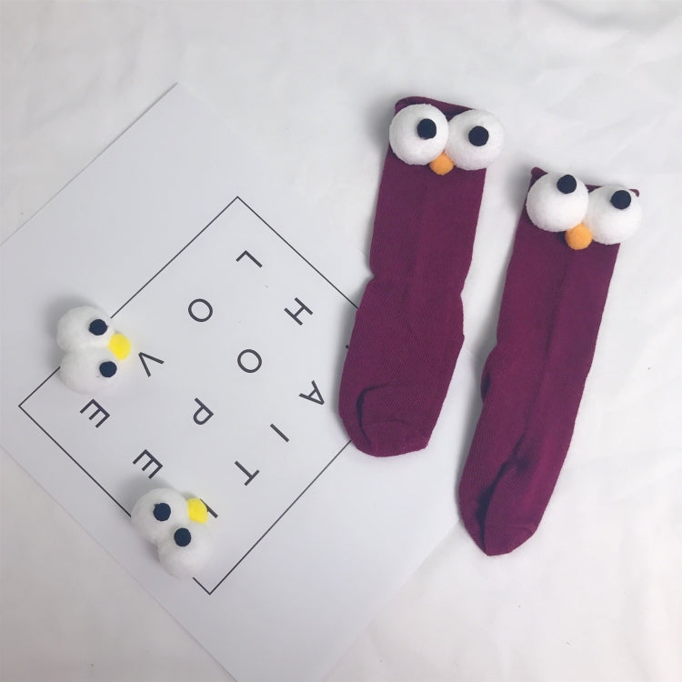 Baby Cotton Cartoon Cute Big Eyes Stockings