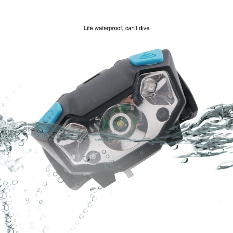 YWXLight Mini Sensor Headlight USB Charging Glare LED Waterproof Running Fishing Camping Lamp