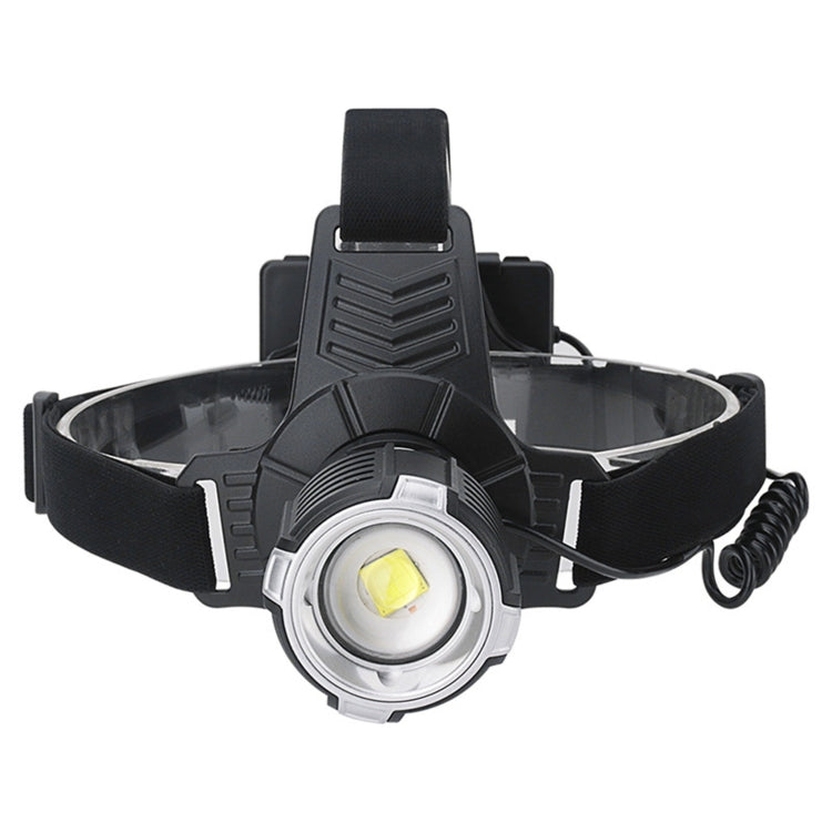 YWXLight 2200LM 6500K High Power XHP70 Strong Light Highlight Headlight USB Charging Outdoor Fishing Focusing Headlight