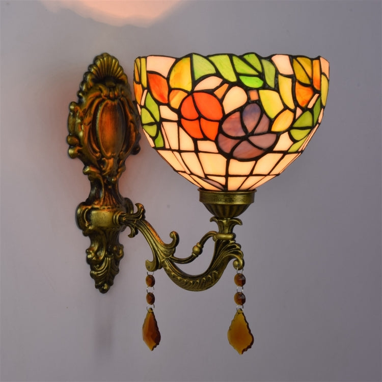 YWXLight 8 inch Creative Pastoral Bedside Aisle Bar Corridor Wall Lamp
