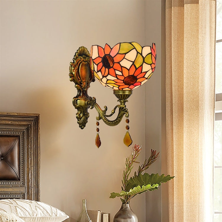 YWXLight 8 inch Creative Bathroom Mirror Lamp Bedside Aisle Wall Lamp