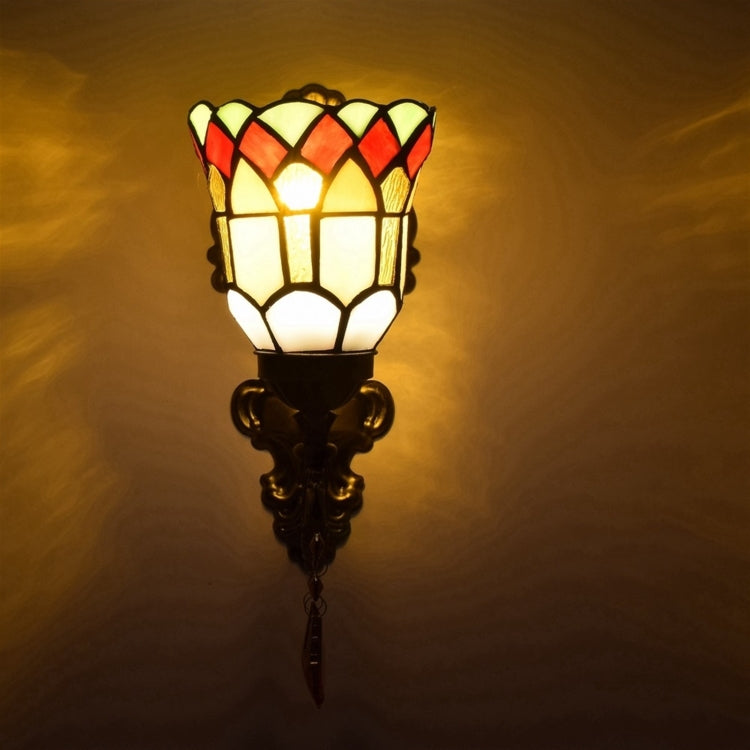 YWXLight 4 inch Retro Bathroom Mirror Pastoral Bedside Wall Lamp