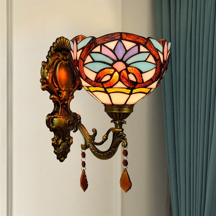 YWXLight 8 inch Retro Creative Bathroom Mirror Front Lamp Bedside Aisle Wall Lamp
