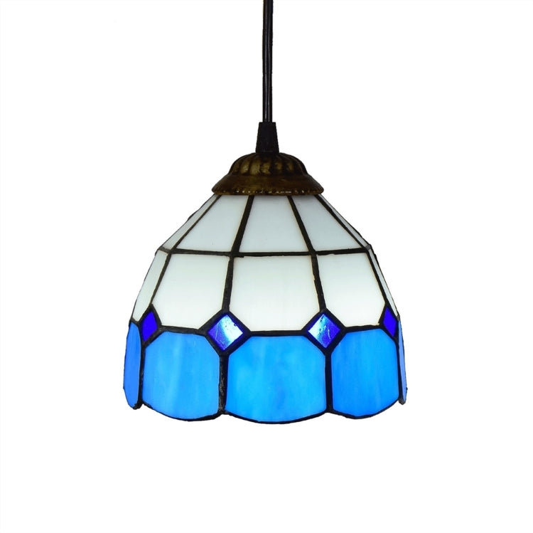 YWXLight 6 inch Dining Room Kitchen Bedroom Glass Pendant Light Ceiling Hanging Lamp