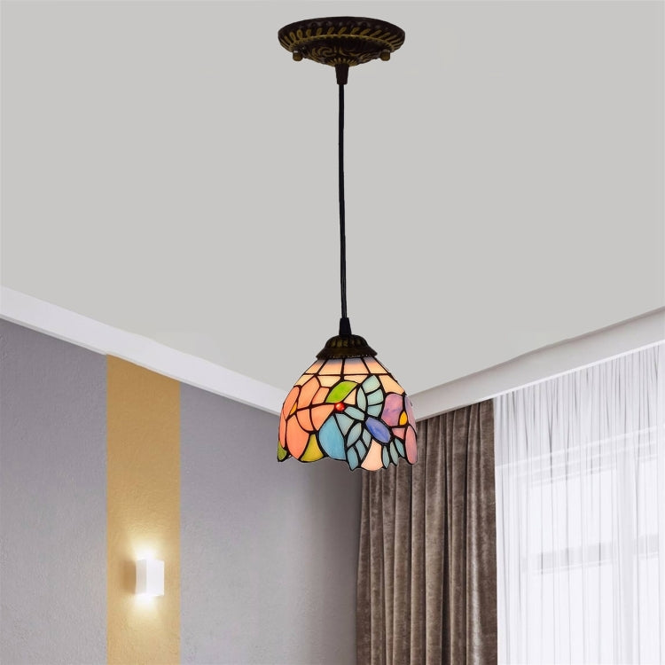 YWXLight 6 inch Hummingbird Glass Pendant Light Ceiling Hanging Lamp