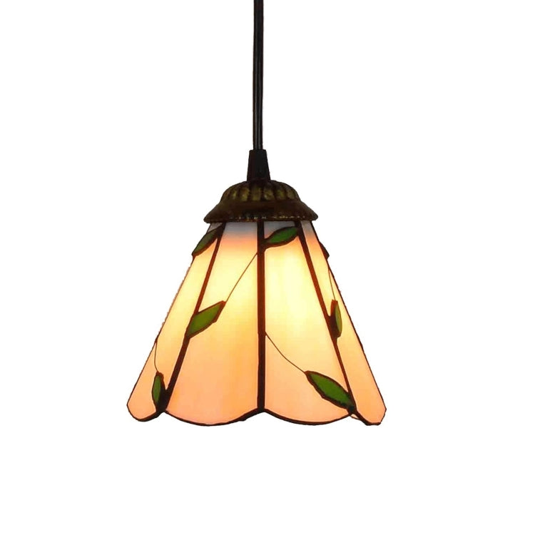 YWXLight 6 inch Dining Room Kitchen Bedroom Colored Glass Pendant Light Ceiling Hanging Lamp