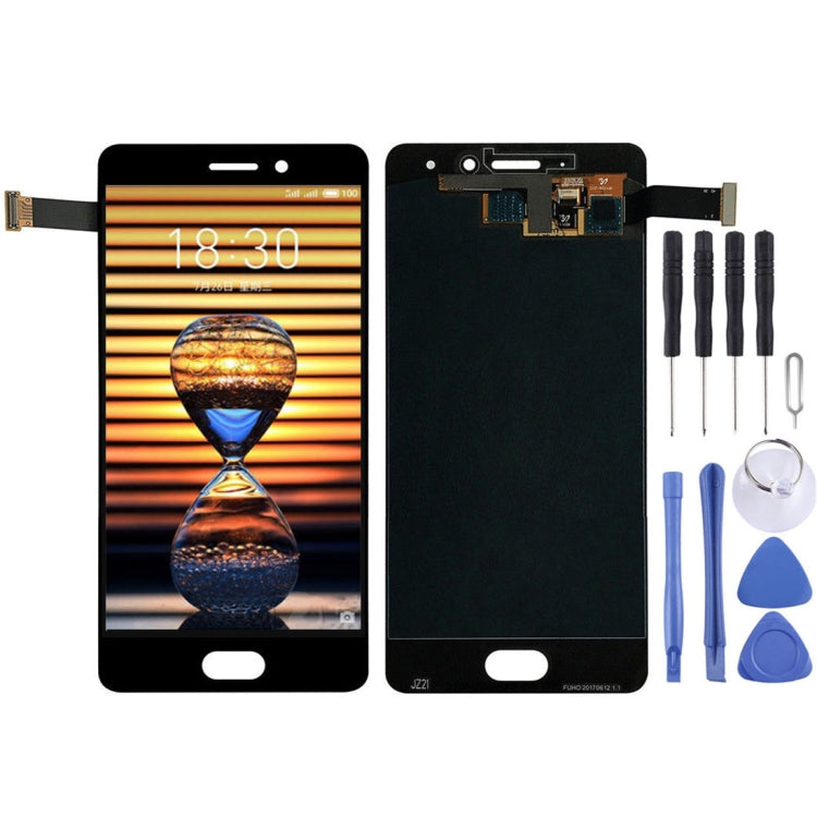 Original LCD Screen for Meizu Pro 7 Plus with Digitizer Full Assembly(Black)