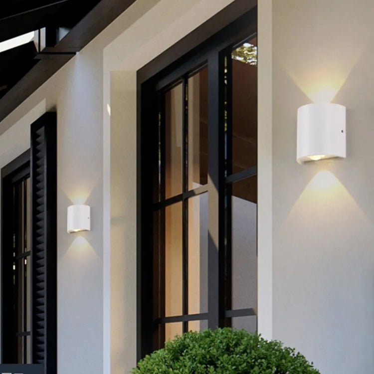 YWXLight 4W Indoor and Outdoor LED Wall Lamp (Warm White)