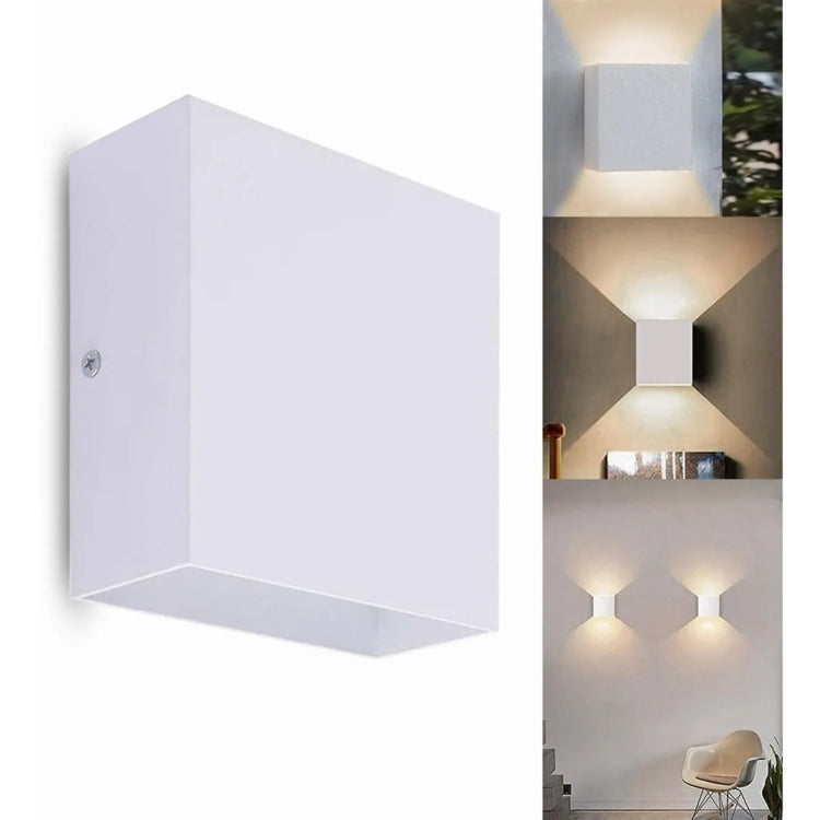 YWXLight 6W Modern Minimalist Cube LED Wall Lamp