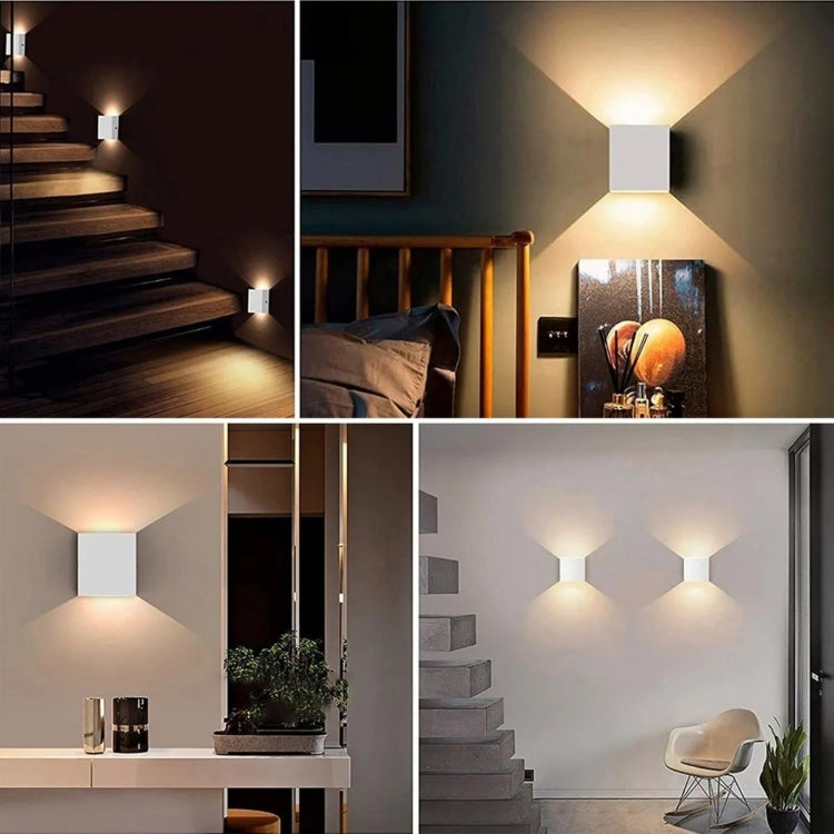 YWXLight 6W Modern Minimalist Cube LED Wall Lamp