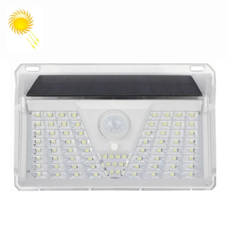 YWXLight 73 LEDs IP44 Waterproof PIR Motion Sensor Outdoor Solar Powered LED Wall Light