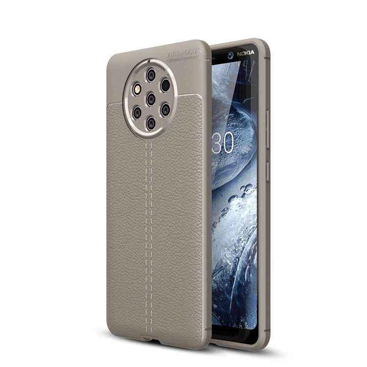 Litchi Texture TPU Shockproof Case for Nokia 9 Pure View