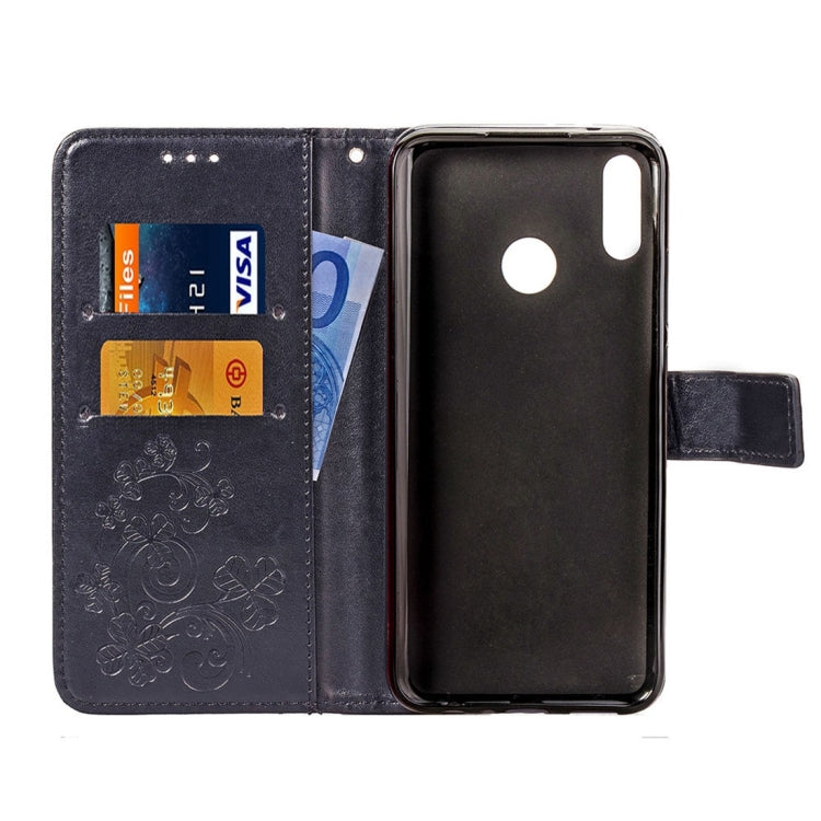 For Motorola One Power (P30 Note) G7 Pressed Flowers Horizontal Flip Leather Case With Magnetic Buckle & Holder & Card Slots & Wallet