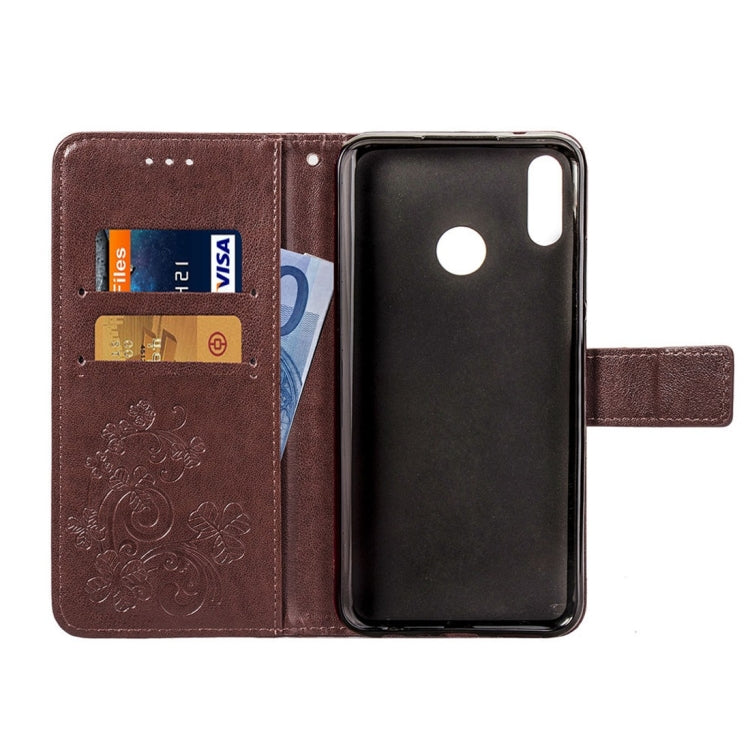 For Motorola One Power (P30 Note) G7 Pressed Flowers Horizontal Flip Leather Case With Magnetic Buckle & Holder & Card Slots & Wallet