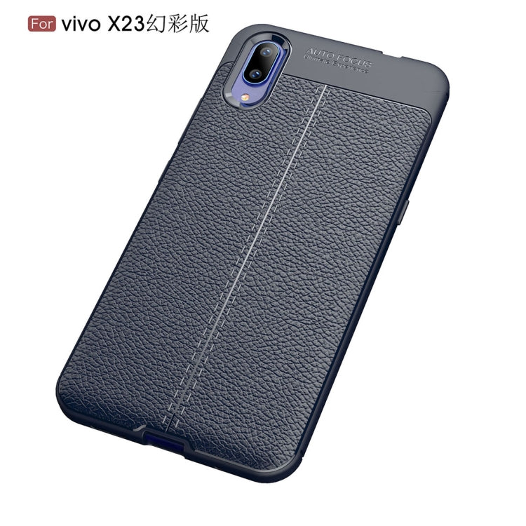 Litchi Texture TPU Shockproof Case for Vivo X23 Symphony Edition