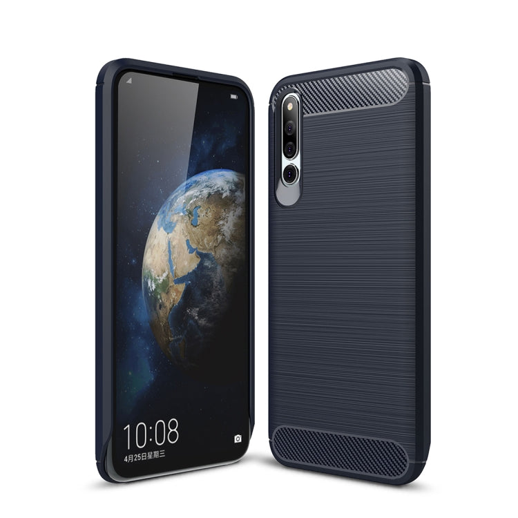 Carbon Fiber Texture TPU Shockproof Case For Huawei Honor Magic 2