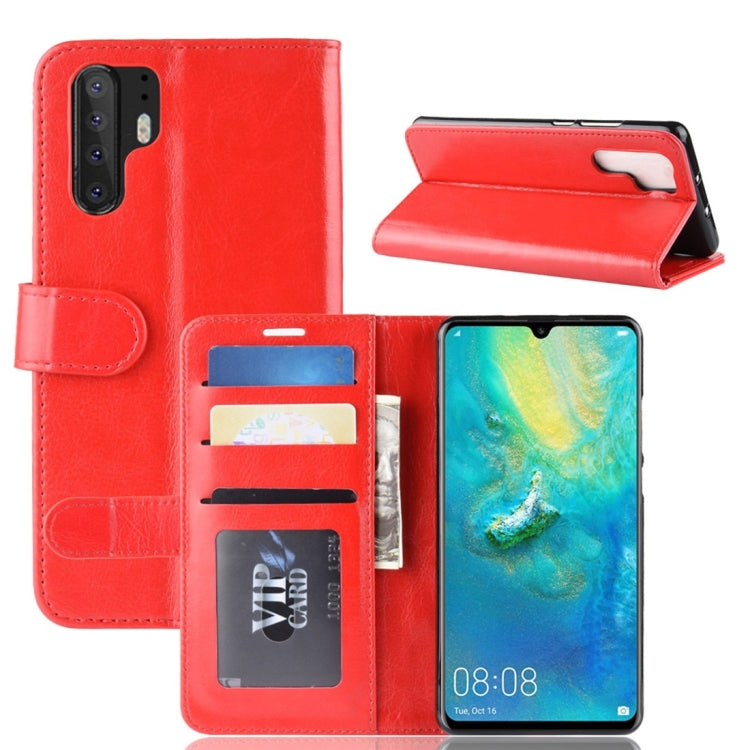 For Huawei P30 pro R64 Texture Horizontal Flip Leather Case