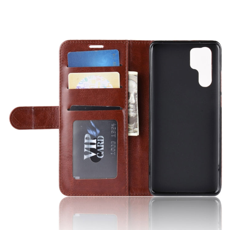 For Huawei P30 pro R64 Texture Horizontal Flip Leather Case