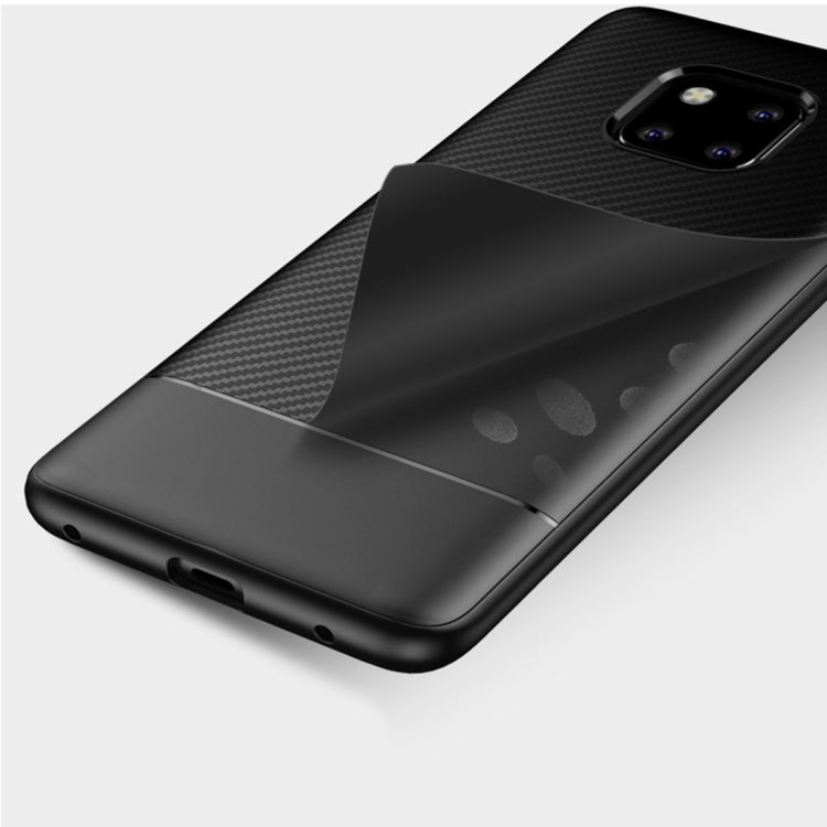 Lewei Carbon Fiber Texture TPU Case For Huawei Mate20 Pro
