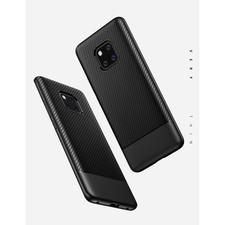 Lewei Carbon Fiber Texture TPU Case For Huawei Mate20 Pro