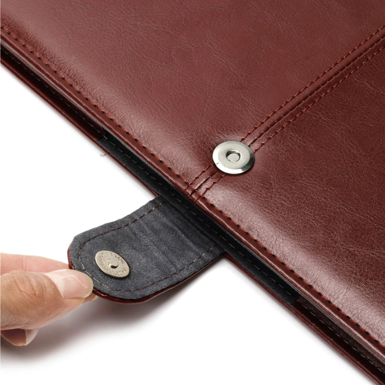 Crazy Horse Texture Horizontal Flip Leather PU Case for MacBook Pro 15.4 inch A1990 (2018)