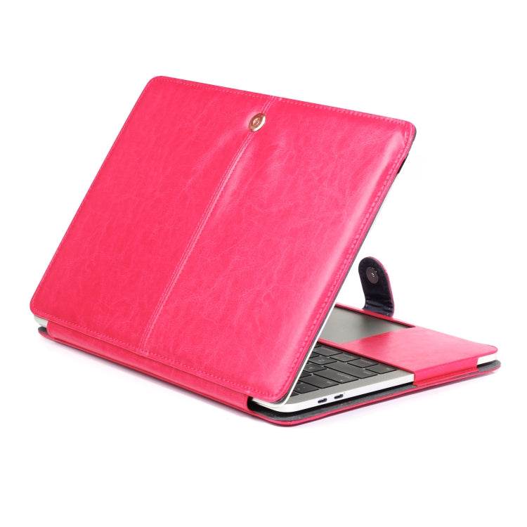 Crazy Horse Texture Horizontal Flip Leather PU Case for MacBook Pro 15.4 inch A1990 (2018)