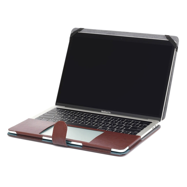 Crazy Horse Texture Horizontal Flip Leather PU Case for MacBook Pro 15.4 inch A1990 (2018)