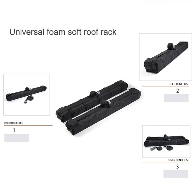 Off-road Vehicle Universal Roof Rack Travel Luggage Holder  EVA Foam Car Roof Rack A0750