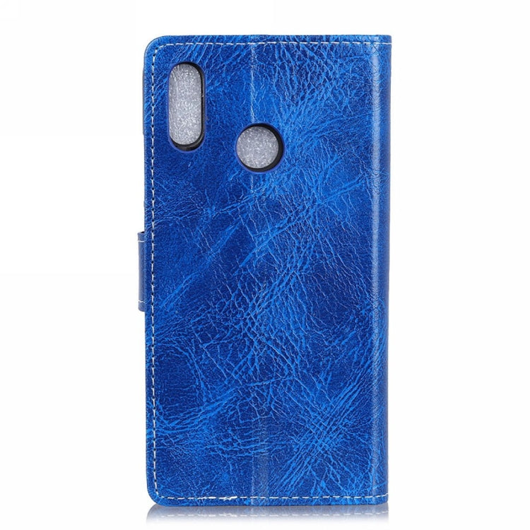 Retro Crazy Horse Texture Horizontal Flip Leather Case for Motorola MOTO P40, with Wallet & Holder & Card Slots & Photo Frame