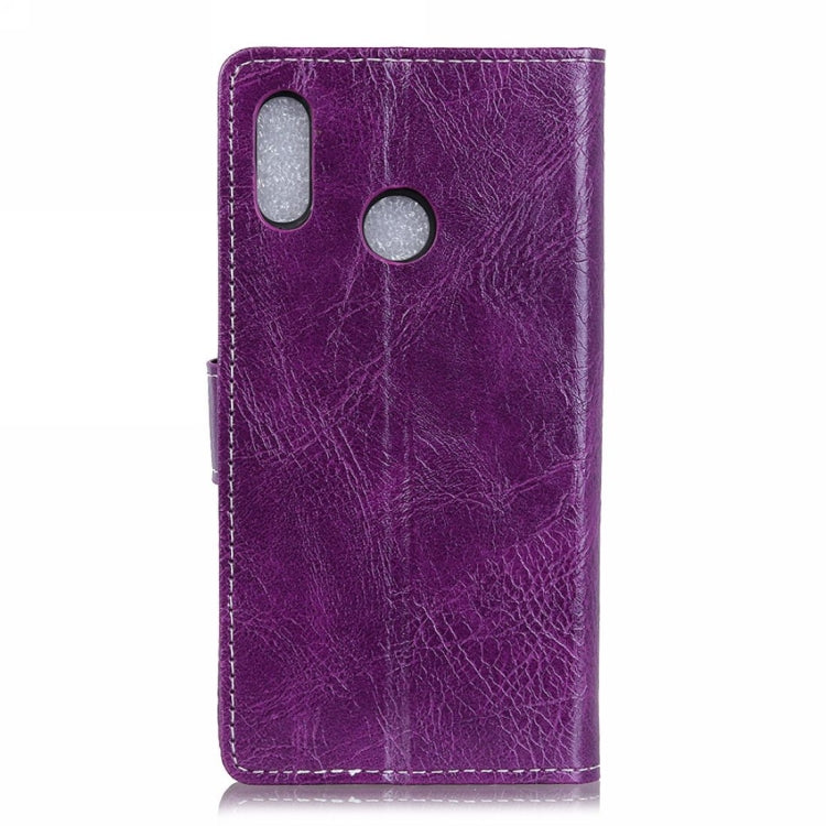 Retro Crazy Horse Texture Horizontal Flip Leather Case for Motorola MOTO P40, with Wallet & Holder & Card Slots & Photo Frame