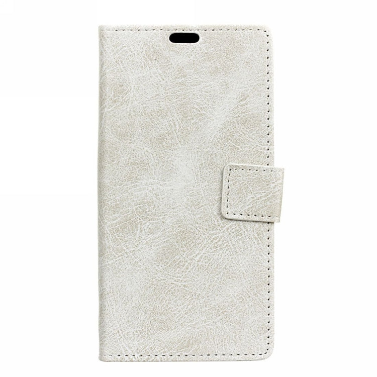 Retro Crazy Horse Texture Horizontal Flip Leather Case for Motorola MOTO P40, with Wallet & Holder & Card Slots & Photo Frame