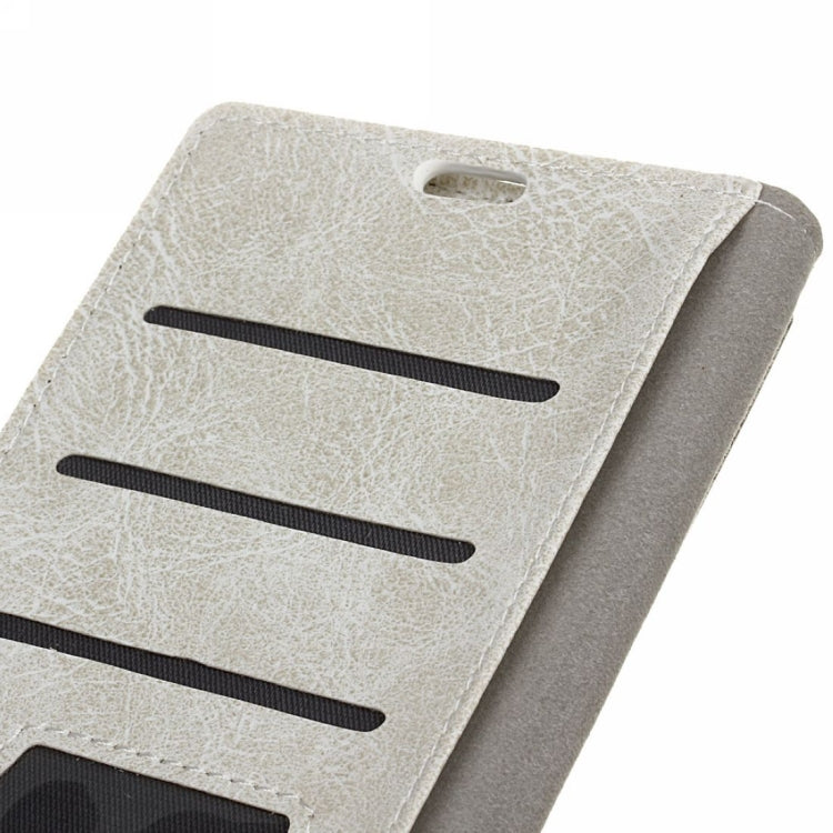 Retro Crazy Horse Texture Horizontal Flip Leather Case for Motorola MOTO P40, with Wallet & Holder & Card Slots & Photo Frame