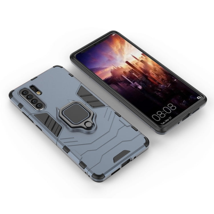 PC + TPU Shockproof Protective Case for Huawei Mate P30 Pro, with Magnetic Ring Holder