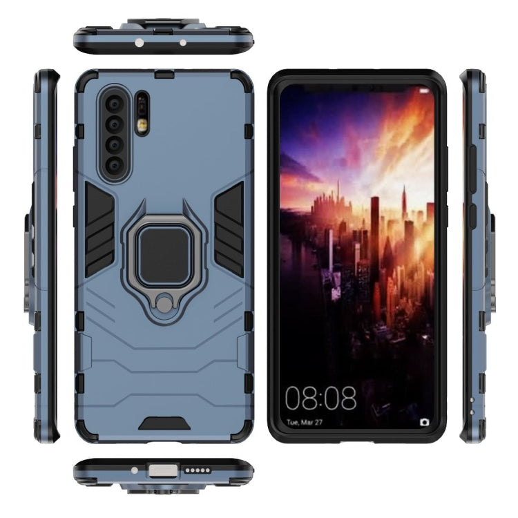 PC + TPU Shockproof Protective Case for Huawei Mate P30 Pro, with Magnetic Ring Holder