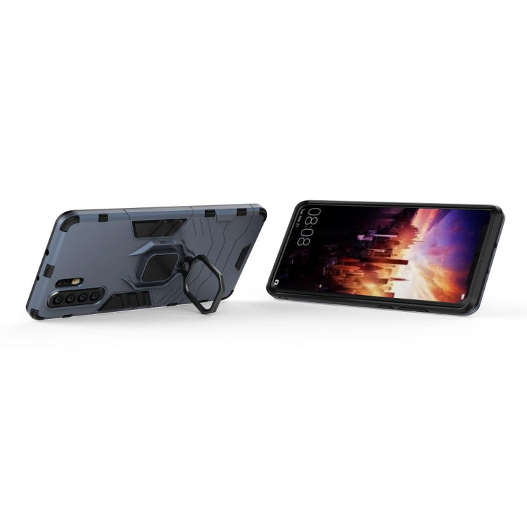 PC + TPU Shockproof Protective Case for Huawei Mate P30 Pro, with Magnetic Ring Holder